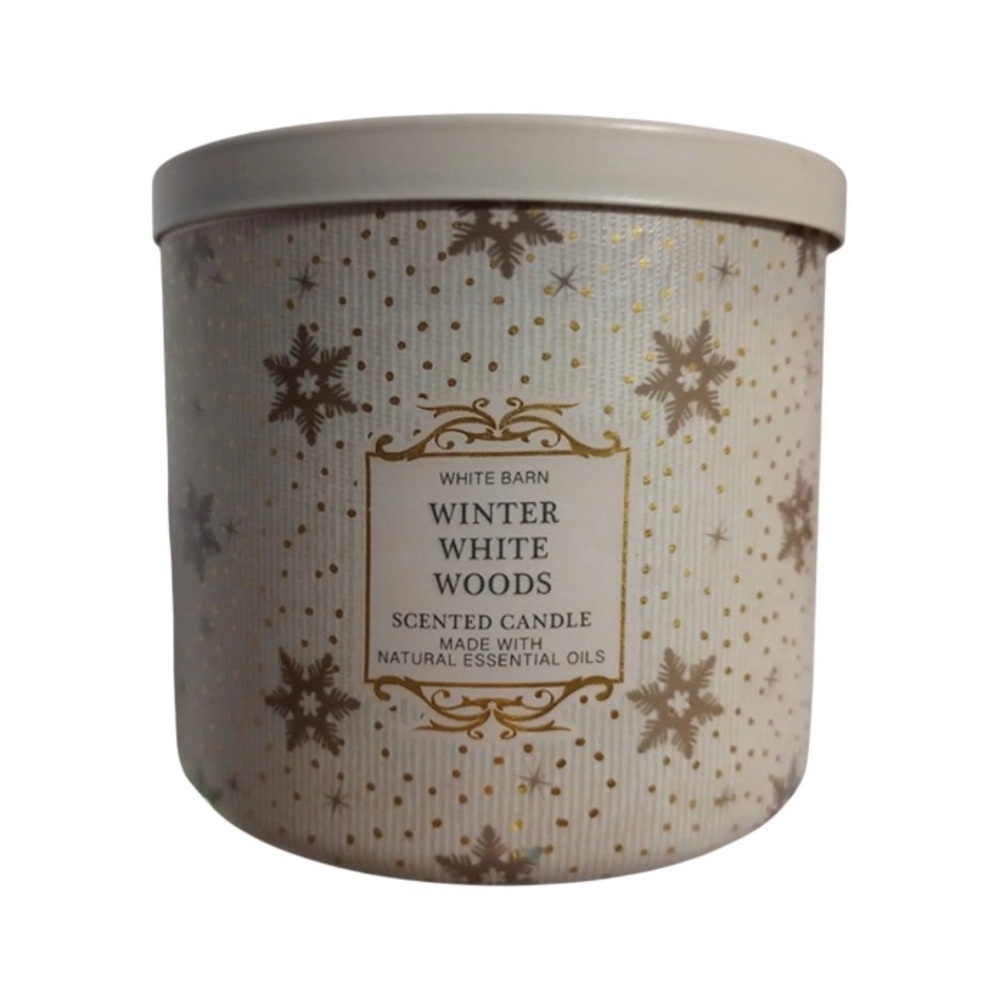 Winter White Woods Bath and Body Works Candle